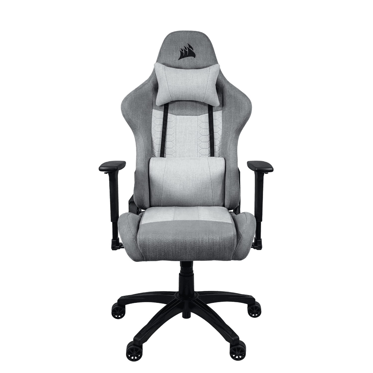 REACONDICIONADO Seminuevo Muy bueno Silla gaming - Corsair TC100 Relaxed, Transpirable, Reposabrazos 2D, Inclinación 160°, Gris