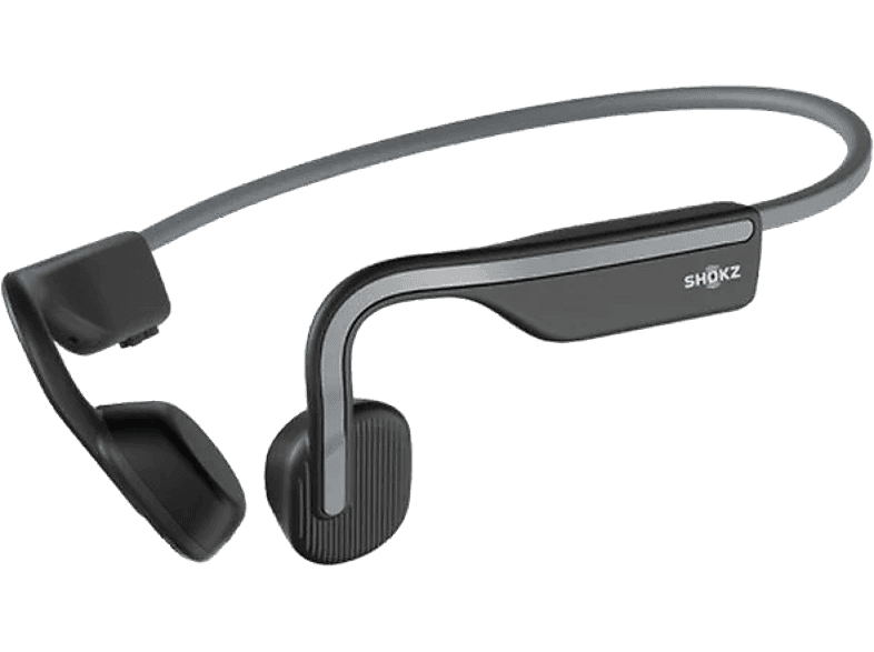 Auriculares conducción ósea - Shokz Openmove, Banda para el cuello, Bluetooth, 6h Autonomía, IP55, Slate Grey