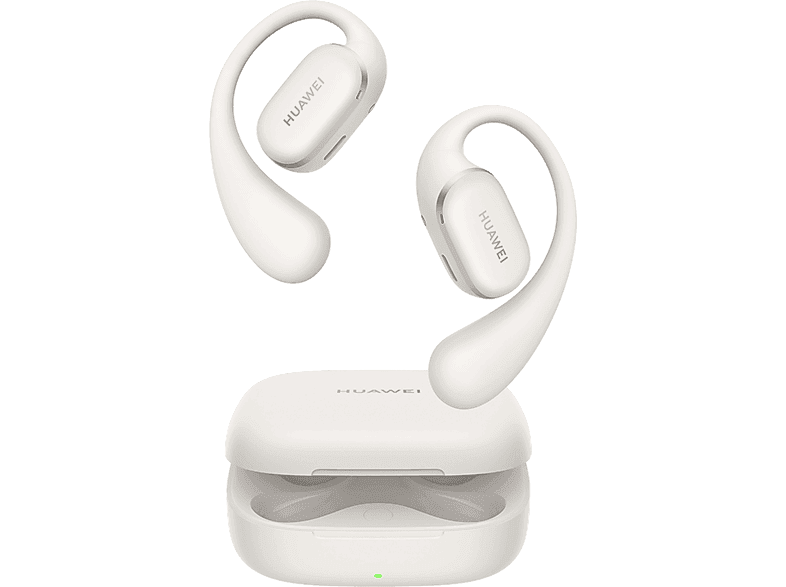 Auriculares conducción de aire - Huawei FreeArc, Supraaurales, Bluetooth, 28h Autonomía, Gris