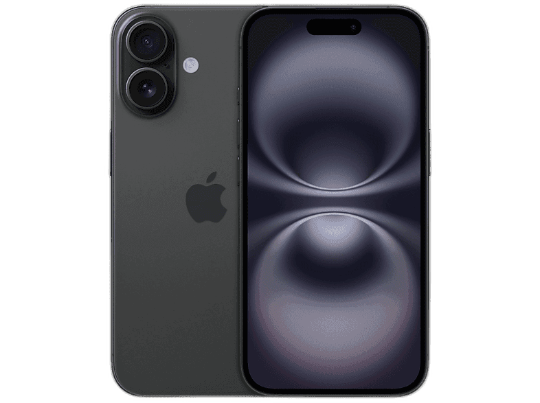 Apple iPhone 16, Negro, 128 GB, 5G, 6.1 " OLED Super Retina XDR, Chip A18 Bionic, iOS