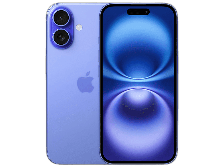 Apple iPhone 16, Azul ultramar, 128 GB, 5G, 6.1 " OLED Super Retina XDR, Chip A18 Bionic, iOS