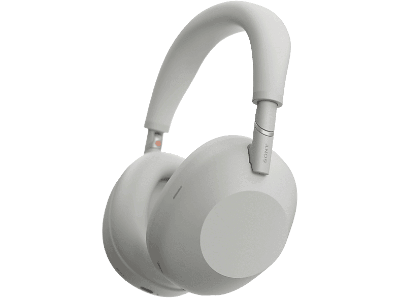 Auriculares inalámbricos - Sony WH-1000XM6, Cancelación ruido, 30h Autonomía, Hi-Res, Carga Rápida, Cómodo, Plegable, iOS/Android, Plata