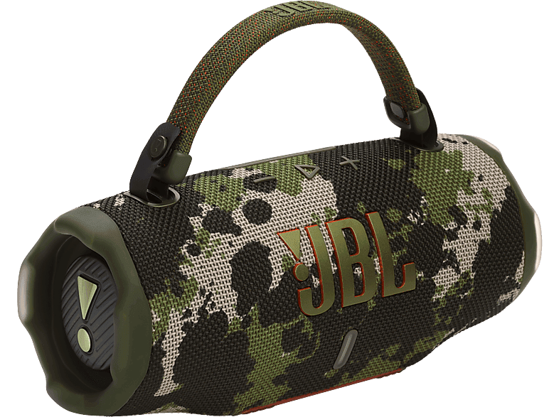 Altavoz bluetooth - JBL Charge 6, 45 W, Bluetooth, Hasta 24 horas + 4 horas con Playtime Boost, Resistente a golpes, agua y polvo, Squad