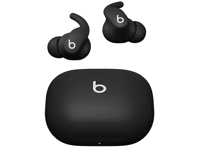 PowerBeats Fit (2025), Auriculares deportivos inalámbricos, True Wireless con aletas Secure-Fit, Apple, Android, Negro