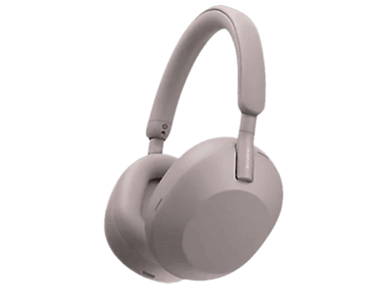 Auriculares inalámbricos - Sony WH-1000XM5P, Cancelación ruido (Noise Cancelling), 30h, Hi-Res, Carga Rápida, Con Asistente, Bluetooth, Diadema, Rosa