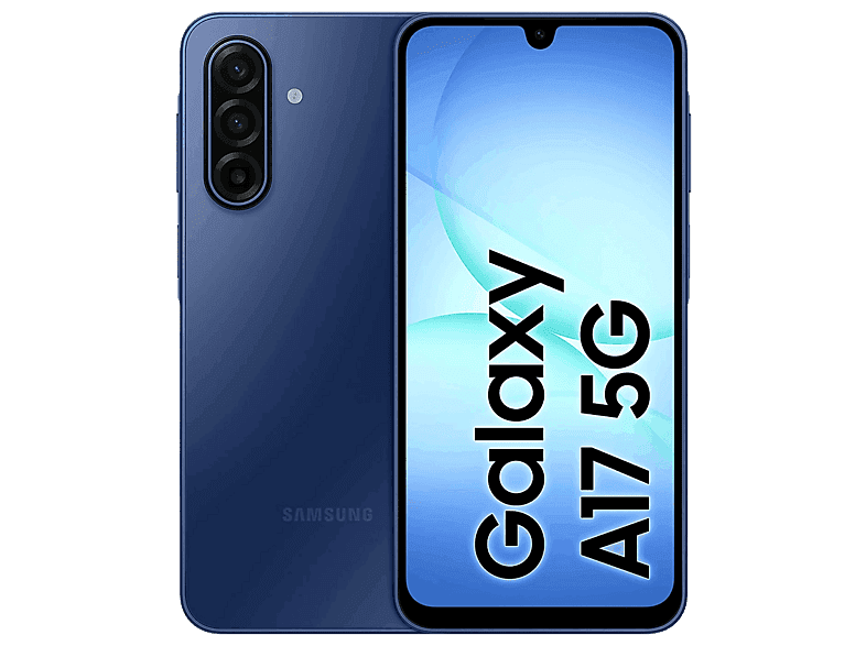 Samsung Galaxy A17 5G, Azul, 256 GB, 8 GB RAM, 6.7", FHD+ Super AMOLED, Mediatek G99 Octa-core, 5000 mAh, Android 15
