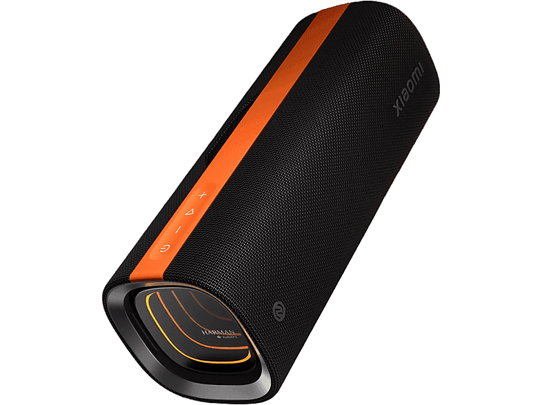 Altavoz bluetooth - Xiaomi Sound Party, 50W, 26h Autonomía, Iluminación 3D, Modo TWS, Negro/Naranja