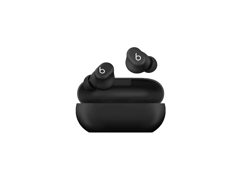 Beats Solo Buds, Auriculares inalámbricos, 18 horas de autonomía, Bluetooth Clase 1, Apple Android, Micrófono integrado, Negro mate