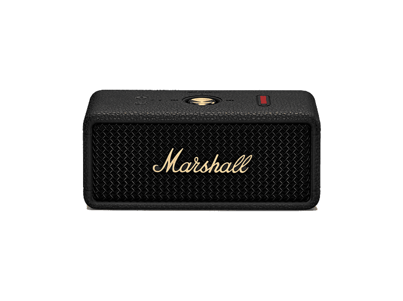 Altavoz inalámbrico - Marshall EMBERTON III, 76 W, Bluetooth, Autonomía 32 h, Micrófono, Black and Brass