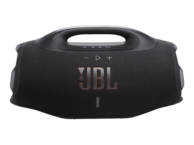 Altavoz inalámbrico - JBL Boombox 4, 210 W, AI Sound Boost, Bluetooth, 28 h Autonomía, Resistencia agua IP68, Negro