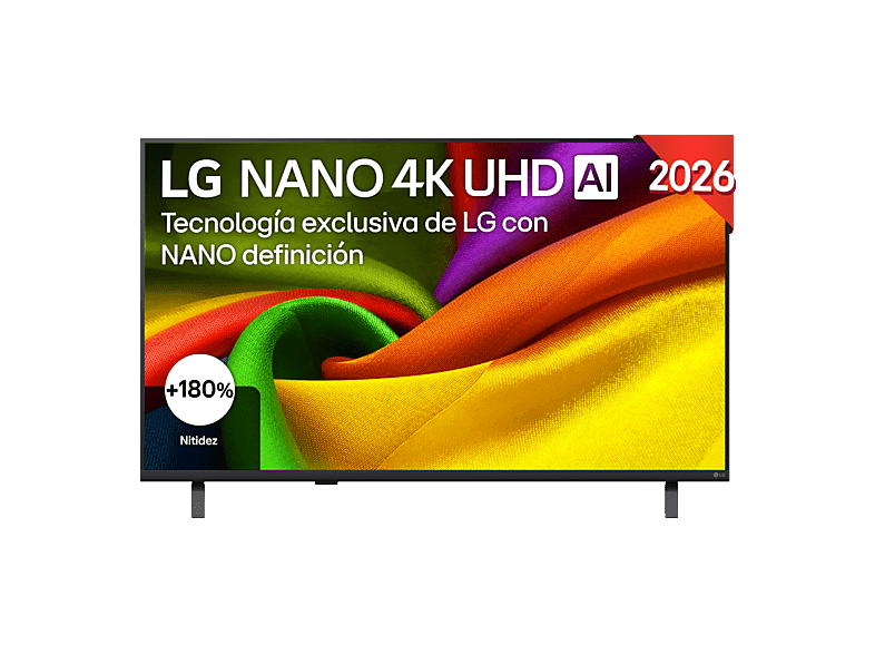 TV LED 65" - LG 65NU850B6LA, UHD 4K, Procesador Inteligente α7 AI Processor 4K Gen9, Smart TV, DVB-T2 (H.265), Negro