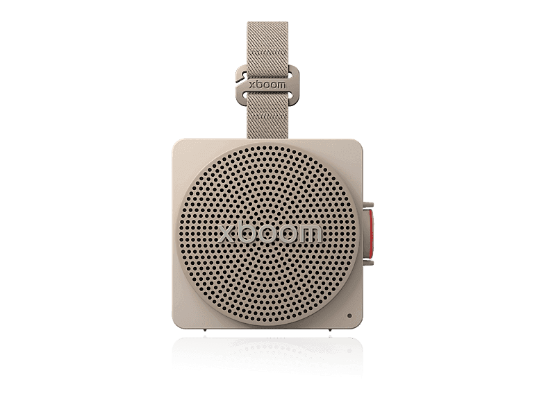 Altavoz inalámbrico - LG XBOOM Mini, 5 W, Bluetooth, Autonomía 10 h, Resistencia agua IP67, Conexión Auracast, Gris
