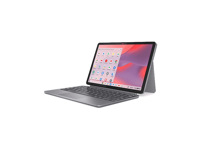 Convertible 2 en 1 - Lenovo Chromebook 11M889, 10.95" WUXGA, MediaTek Kompanio 838, 8GB RAM, 128GB, ChromeOS, Incl. Funda y lápiz, No incl. cargador