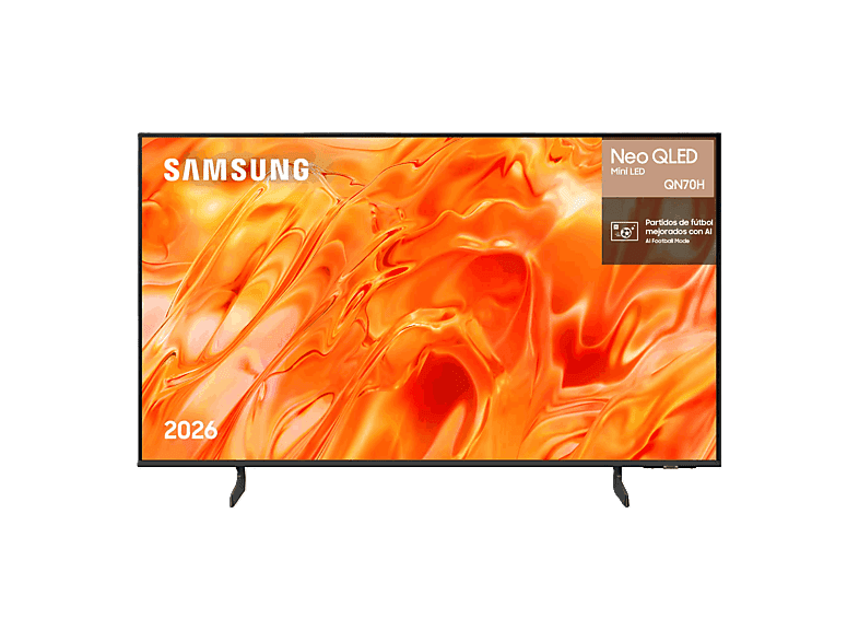 TV Neo QLED 65" - Samsung TQ65QN70HAUXXC, UHD 4K, NQ4 AI Gen1, Smart TV,  Full AI, Wifi, Negro