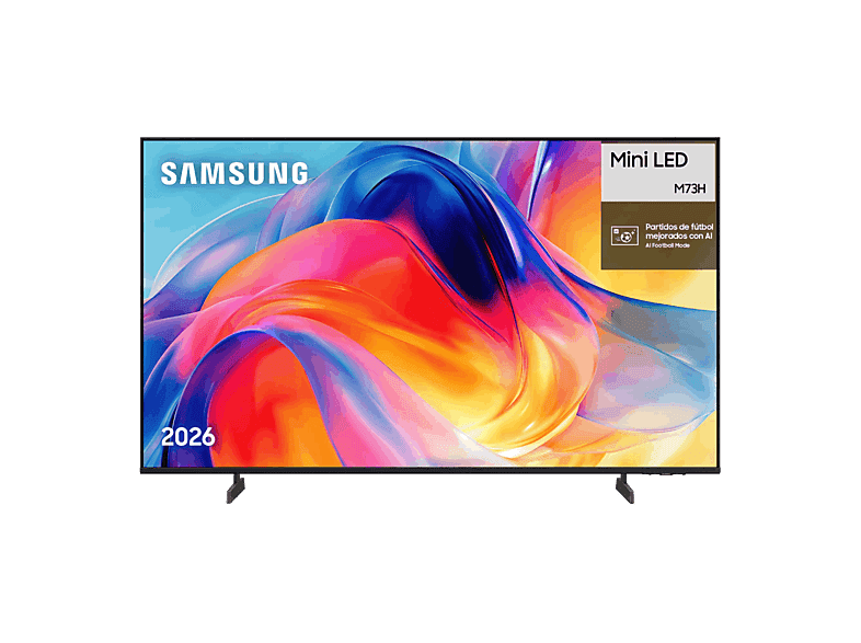 TV Mini LED 85" - Samsung TU85M73HAUXXC, UHD 4K, Mini LED Processor 4K, Smart TV, Full AI, Negro