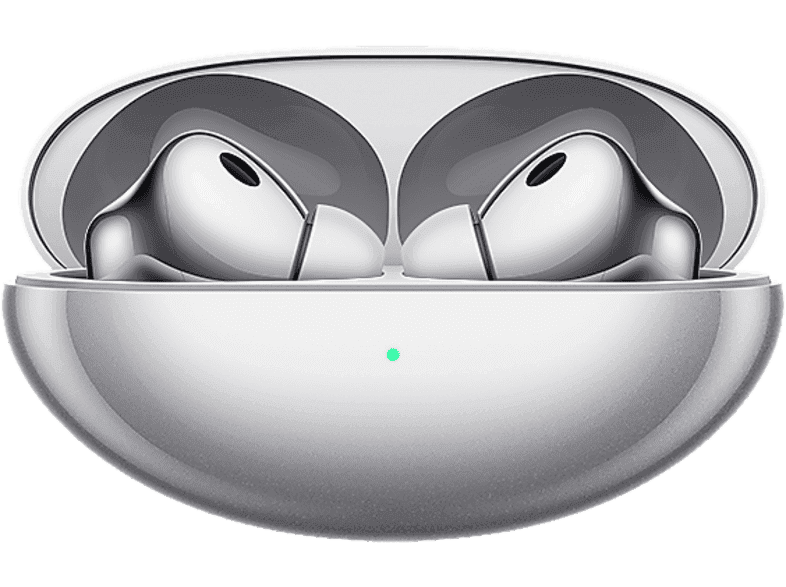 Auriculares True Wireless - Huawei FreeBuds Neo, 10h Autonomía, Cancelación de Ruido Activa, 3 Micrófonos, Stellar Silver