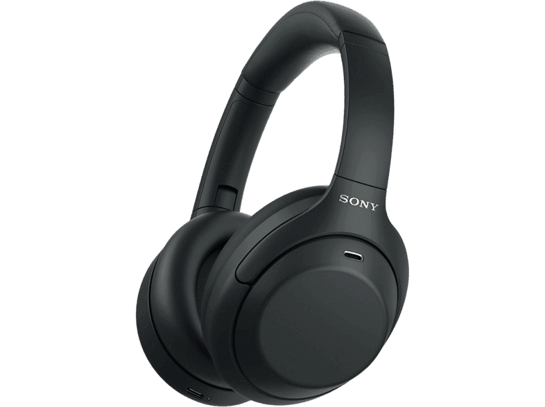 Auriculares inalámbricos - Sony WH-1000XM4C, Noise Cancelling, 34h, Hi-Res, HD Noise Cancelling Processor QN1, Conexión multipunto, iOS/Android, Negro