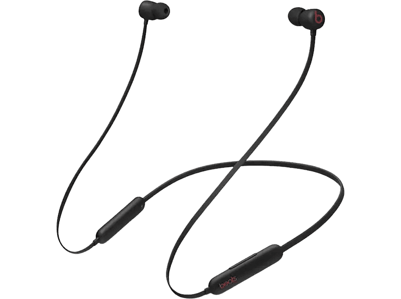 Auriculares inalámbricos - Beats Flex Chip Apple W1, Auriculares magnéticos, Bluetooth, 12h de Autonomía, Negro