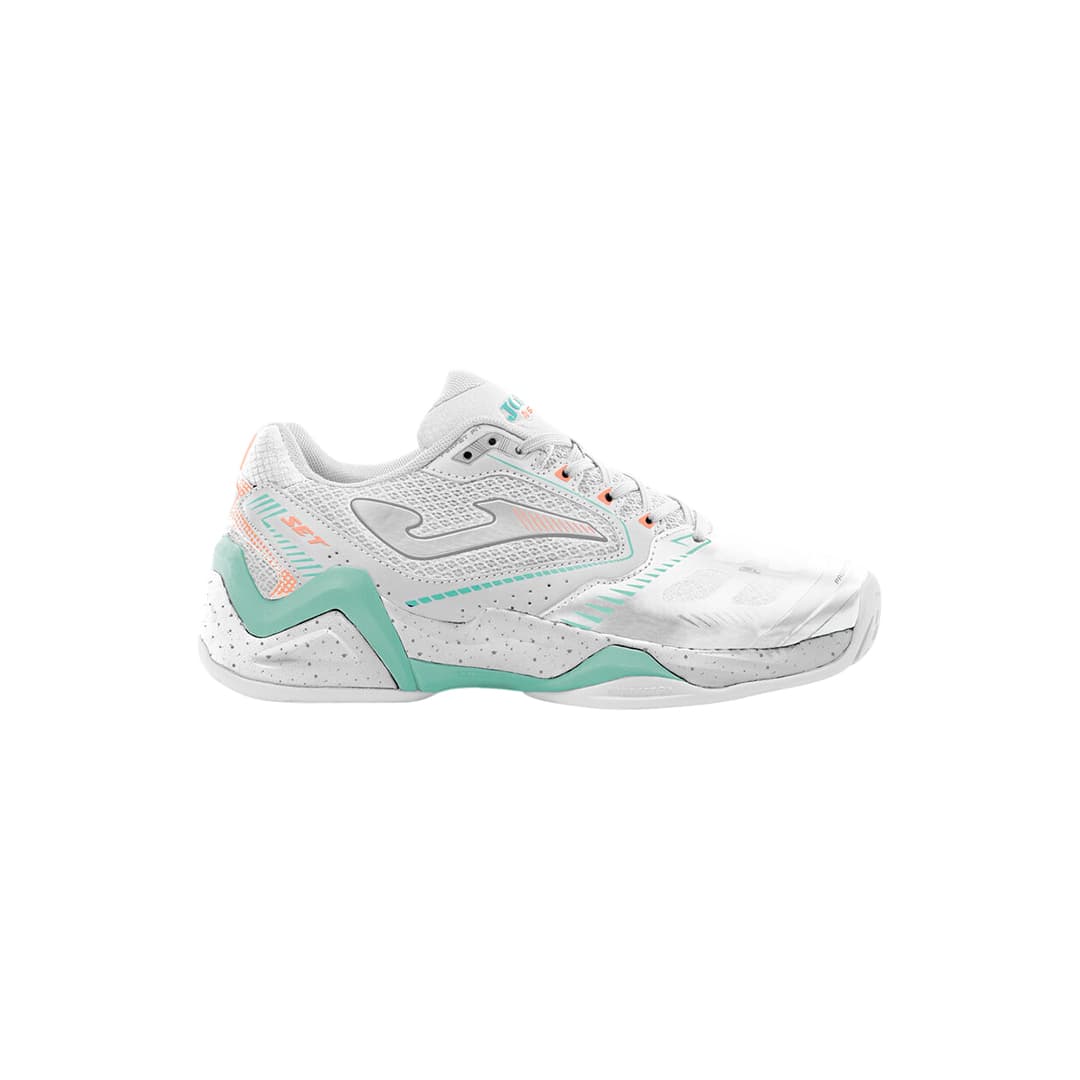 Zapatillas de pádel Joma Set Lady 2502 Blanco Clay