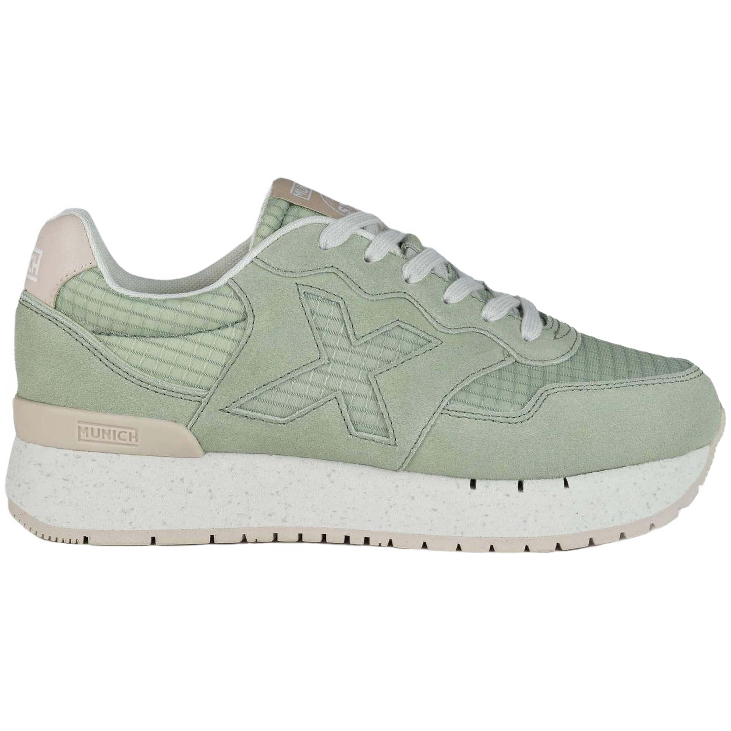 Zapatillas Sneakers Munich modelo 1699021 para Mujer en color Verde