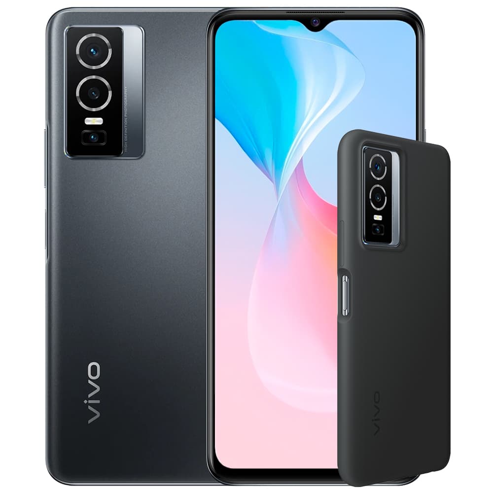 VIVO Y76 5G Smartphone 8GB/256GB Pantalla FHD+ 6.58" Protección Ocular Mediatek Dimensity 700 Cámara principal 50 MP Batería 4100 mAh Carga rápida 44W