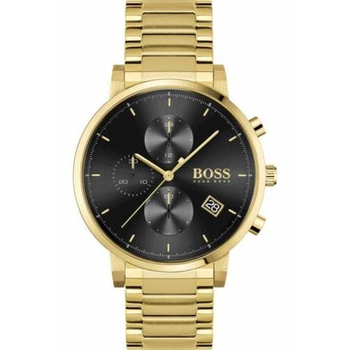 Reloj Hugo Boss 1513781 Integrity Hombre Dorado Negro