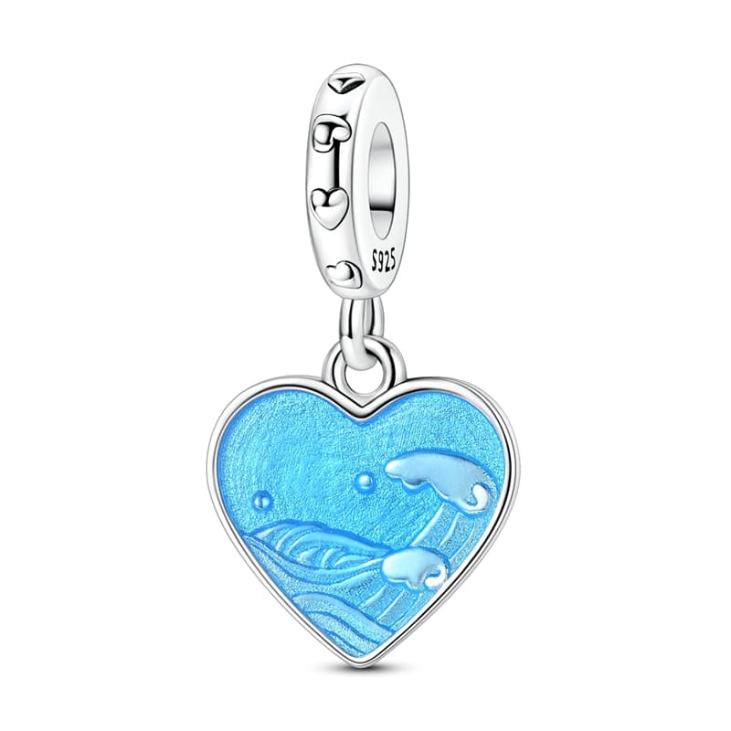Nueva Encanto 925 Plata Esterlina Familiar Amor Pájaros Viaje Oso Encanto Bola Adecuado Para Pulsera O Collar Pendiente Joyería Para Mujer Regalo