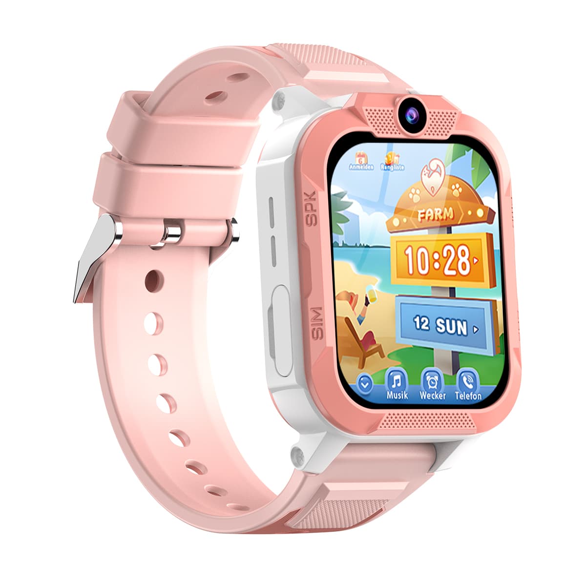 New Z40Pro Kids Smart Watch Waterproof Video Monitor Tracker 4G Call Watch SOS GPS Location Digital Watches for Chirdren's Gift