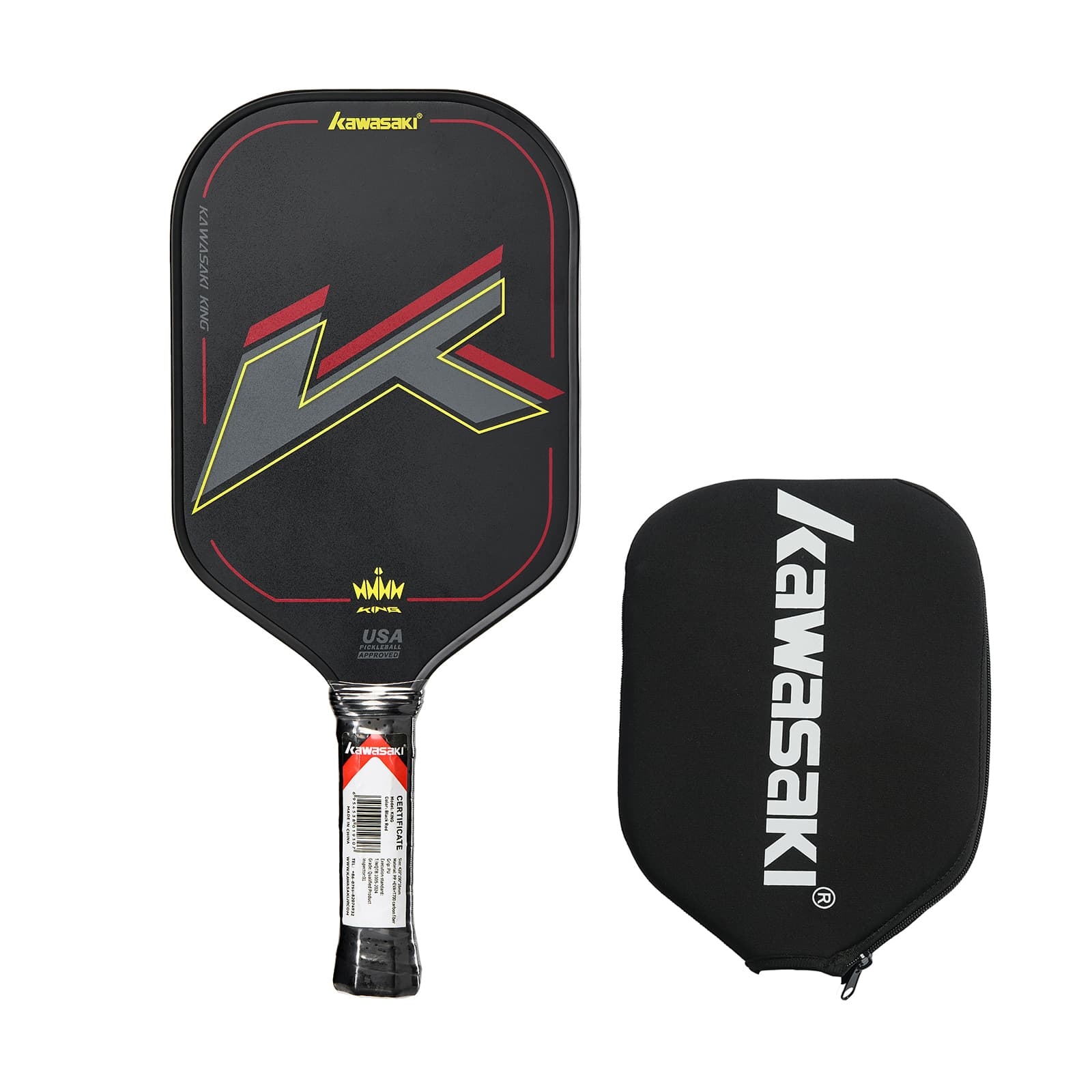 Pala De Pickleball Profesional Certificada Por USA PICKLEBALL T700 Fibra De Carbono 16mm PP+ EVA 420*190mm 230±10g Tournament