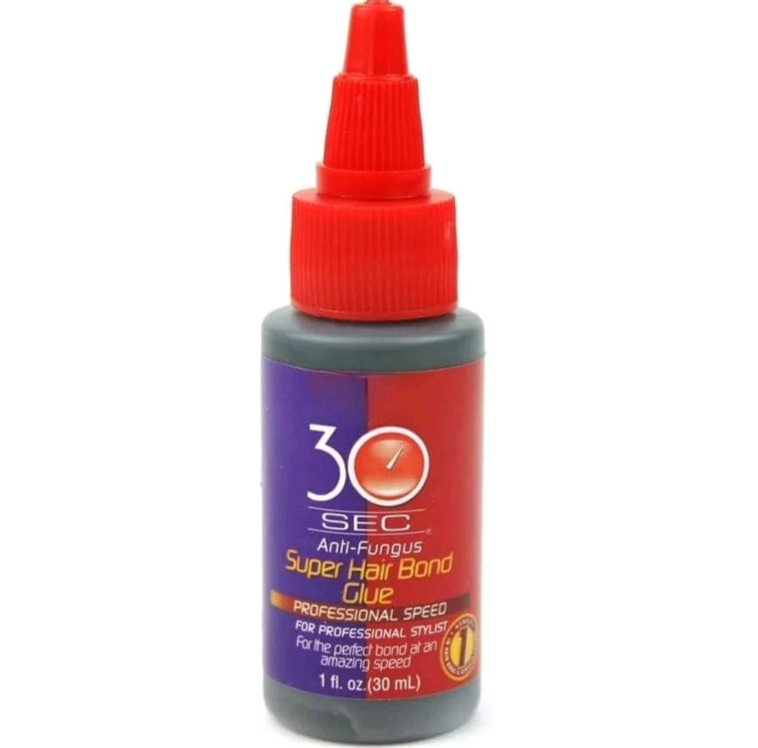 Salon Pro 30 Second Bonding Glue 30ml , 60ml, 118ml – Pegamento Extensiones Cabello Negro Super Hair Bond Glue SalonPro 1 oz, 30ml, 60ml , 118ml
