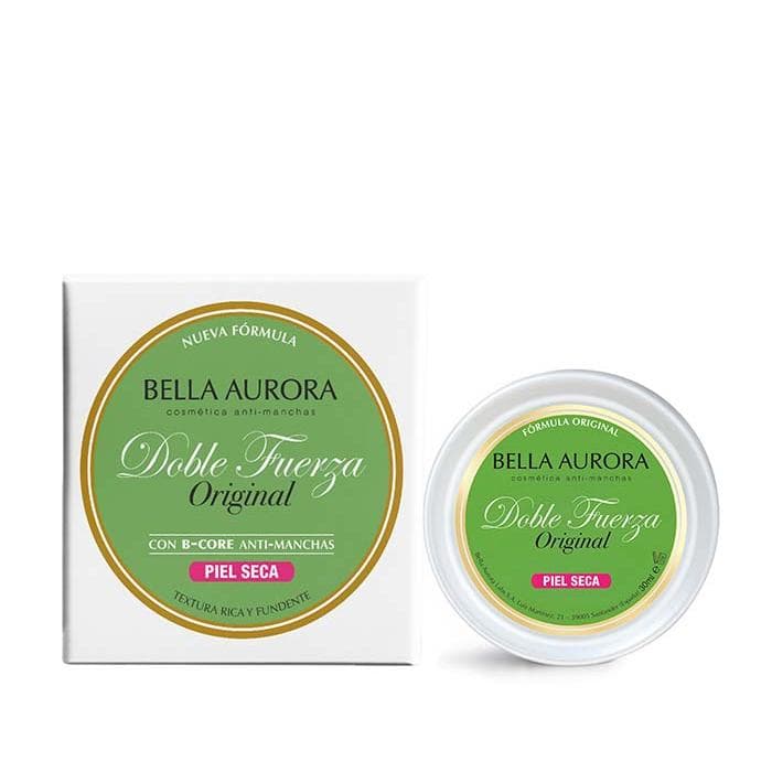 Bella Aurora Anti-Manchas Crema Clásica Piel Normal-Seca | Quitamanchas Facial, Codos y Rodillas | Despigmentante Facial Manchas Piel | Doble Fuerza | 30 ml