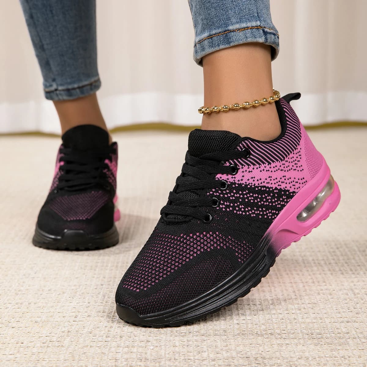 Zapatillas Deportivas Para Mujer MAEDEF Transpirables Y Ligeros Antideslizantes Con Suela Cómoda Para Correr Y Caminar