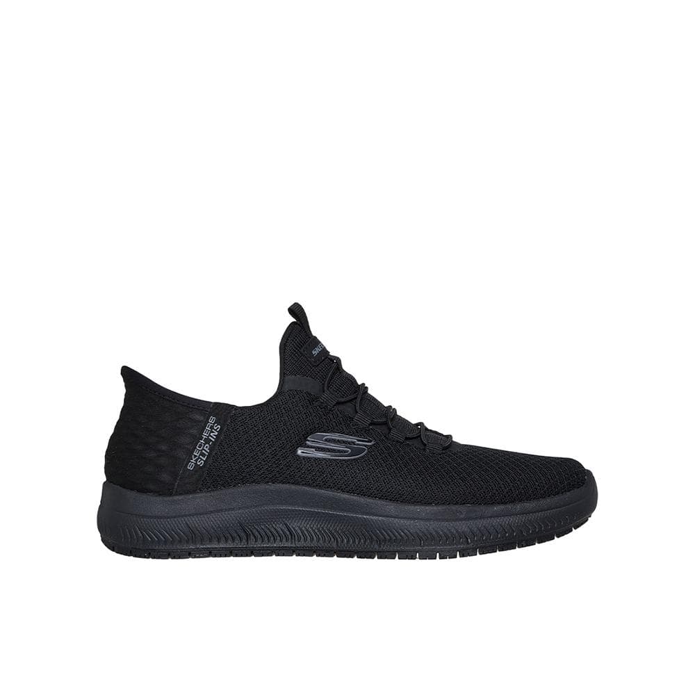 Skechers Summits SR - Enslee Zapatillas deportivas para mujer negras en textil y sintético con cordones 87732