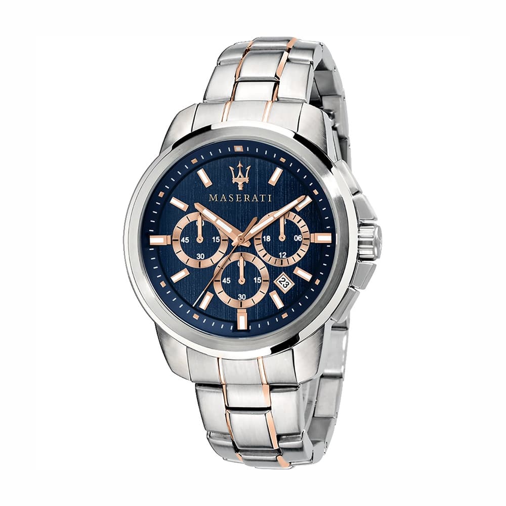 Reloj Analógico de Cuarzo Para Hombre Maserati R8873621008, Diámetro 44MM