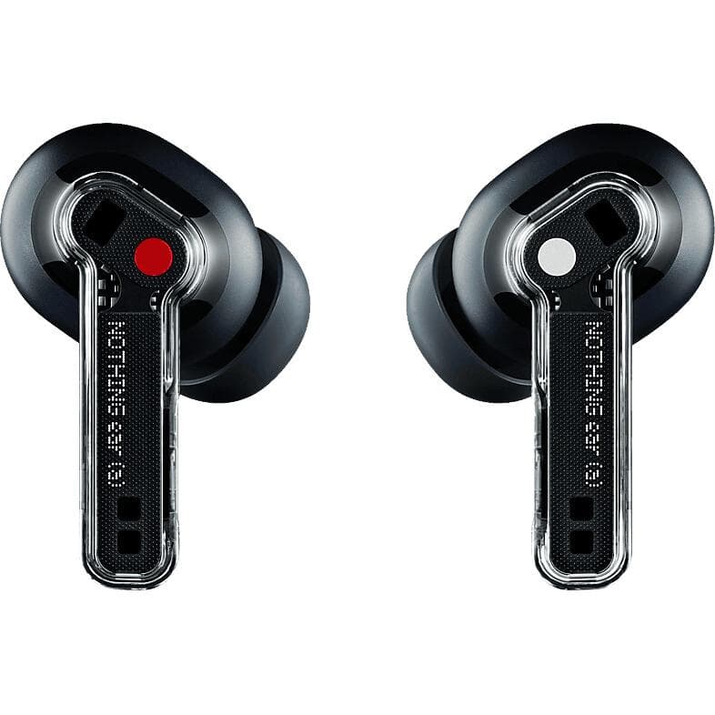 Auriculares - Nothing Ear (a) Global Versión Auriculares inalambricos，Cancelación de Ruido Activa, Algoritmo de Mejora de Graves y hasta 42,5 Horas de reproducción