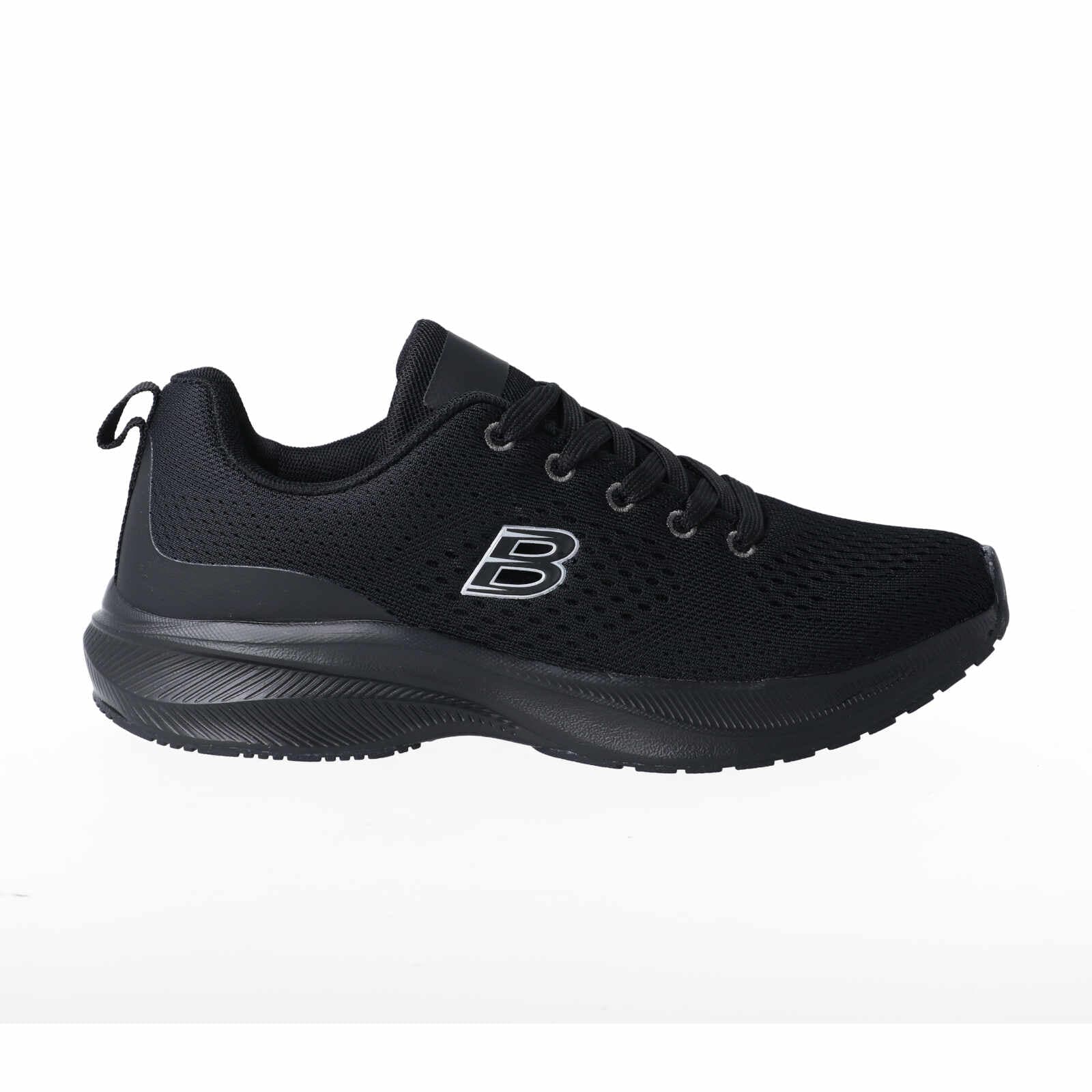 Deportivos de mujer transpirables, super cómodos en material textil, con suela ultra ligera 71230 Negro tipo sneakers