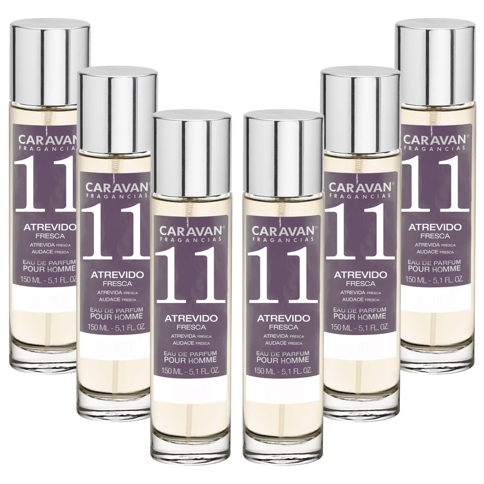 Caravan Fragancias Pack de 6x Perfume Caravan Hombre Nº11 - 150ml