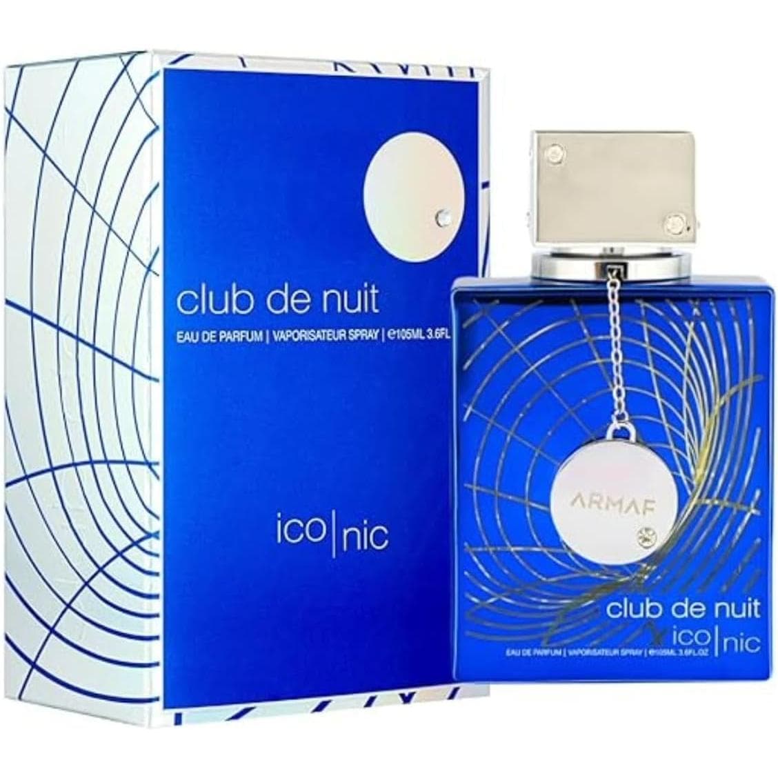 Armaf Club De Nuit Blue Iconic Eau de Parfum 105 ml – Perfume Masculino Intenso y Sofisticado
