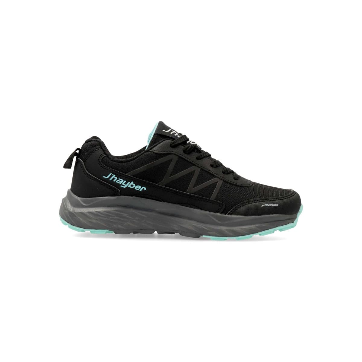 Jhayber - Zapatillas trail running mujer con suela X-traction y plantilla Comfort Running para agarre en terrenos irregulares