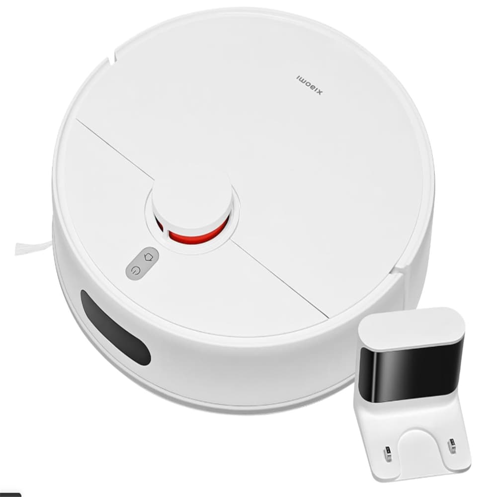 Xiaomi Robot Vacuum S40C, Potente ventilador de succión 5000 Pa, Depósito de agua y depósito de polvo de alta capacidad