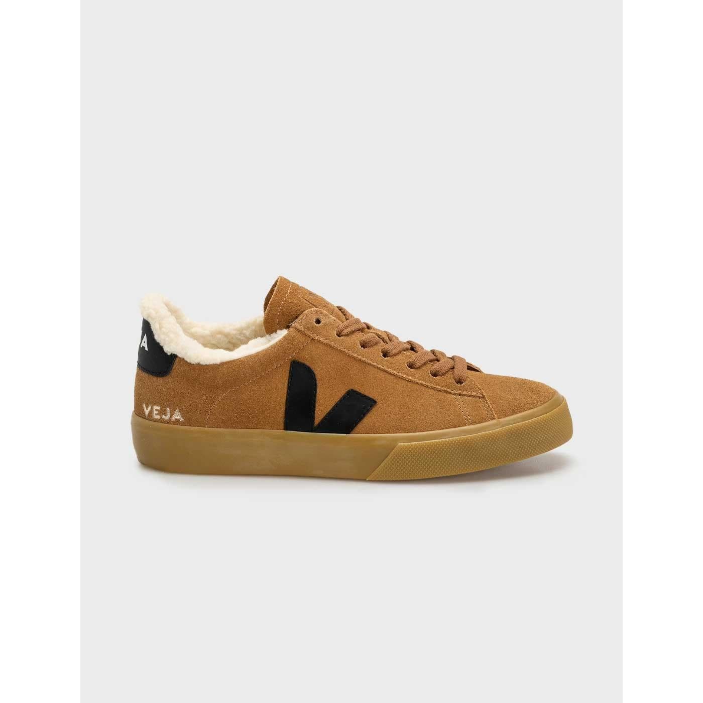 Veja Campo Winter Suede zapatilla marrón para mujer