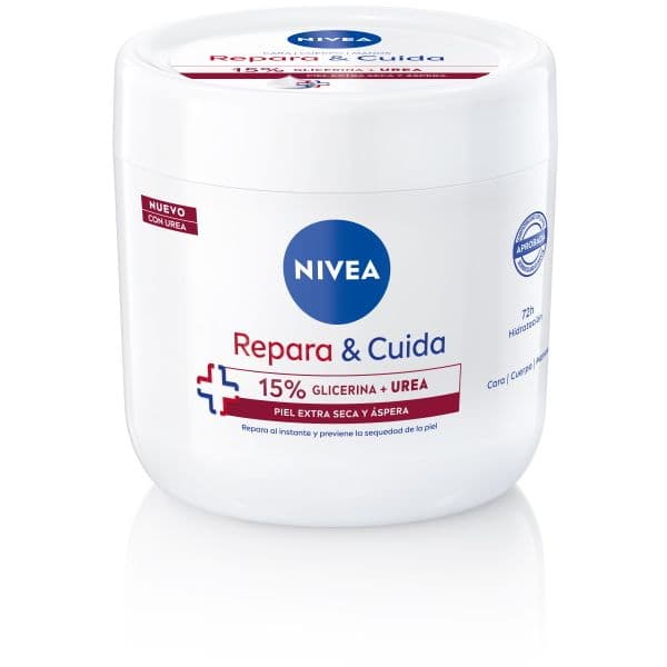 NIVEA Repara y Cuida 15% Glicerina y Urea 400 ml Crema Corporal