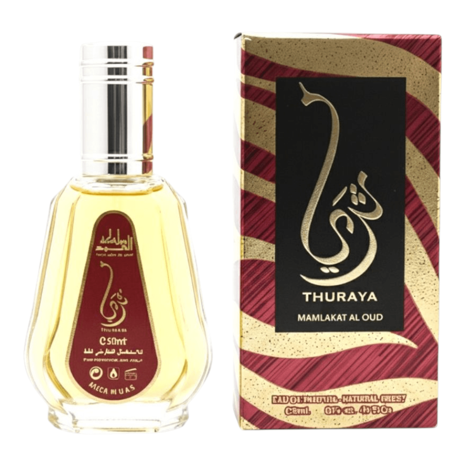 Mamlakat al oud thuraya eau de perfume 50ml mujer.