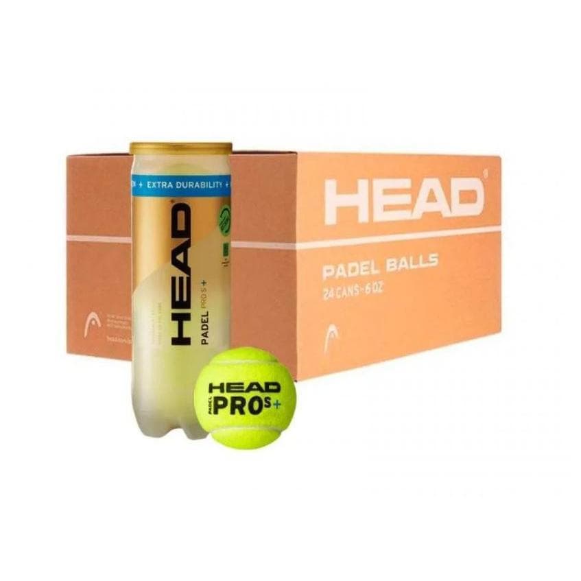 Cajón de Pelotas de Pádel Head Pádel Pro S+ . 24 Botes de 3 Pelotas. 72 Pelotas de pádel. Cajón de Pelotas de Pádel Head Pádel Pro + . 24 Botes de 3 Pelotas. 72 Pelotas de pádel. Gracias a su núcleo de caucho obtendrás una mayor durabilidad.