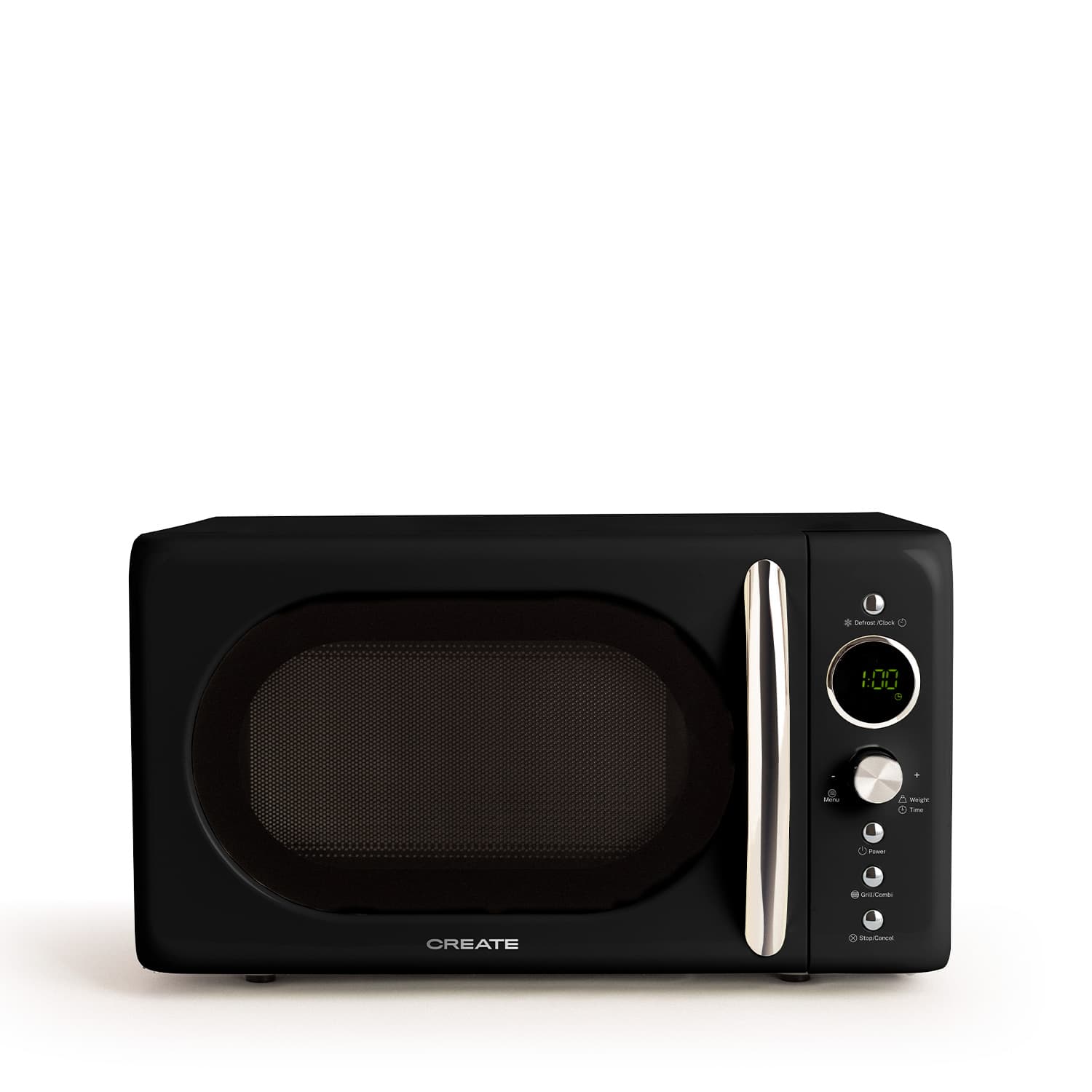 CREATE - Microondas grill digital 900W - MICROWAVE RETRO