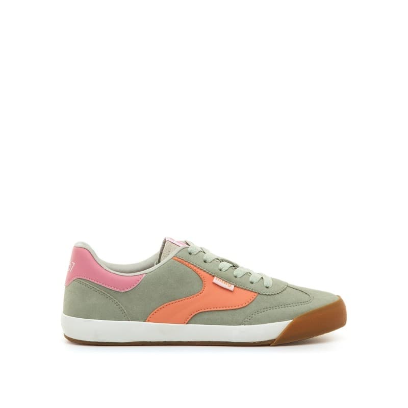 Zapatillas deportivas mujer MUSTANG 60940 C59965 DEPORTIVO VERDE JADE/NARANJA 38311 26V