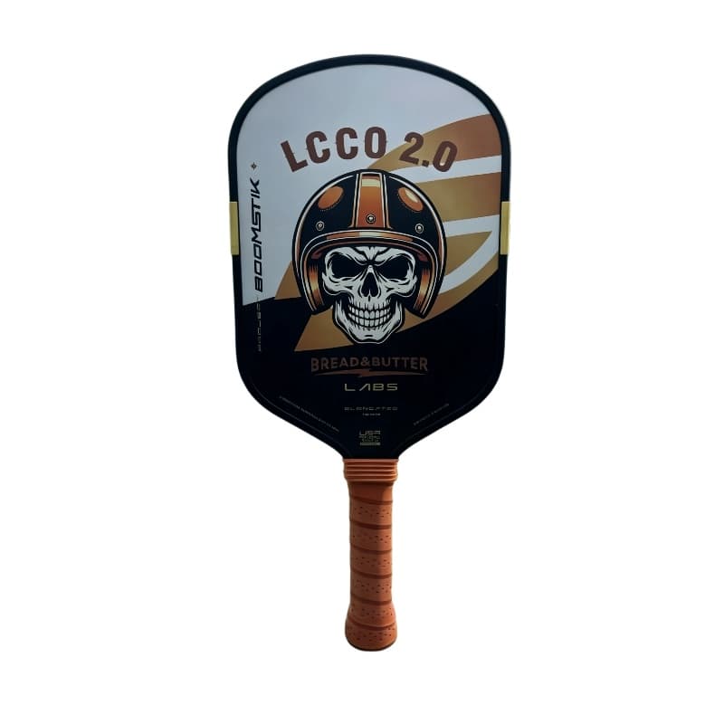 Pala De Pickleball Boomstik Bread&Butter Co-branded Con Fibra De Carbono Mate Diamante T700 Espesor 16MM Peso 230g±10g