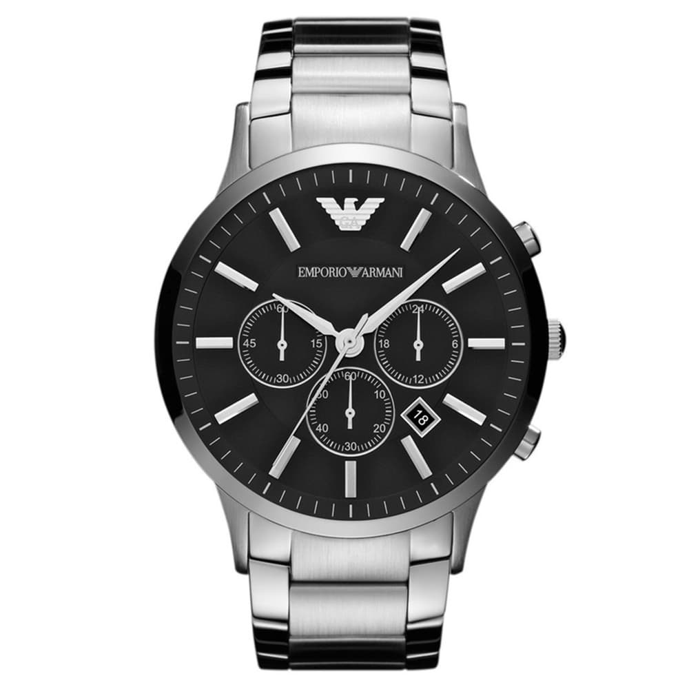 Emporio Armani AR2460 Reloj de Moda Para Hombre , 47 MM, Con Estuche