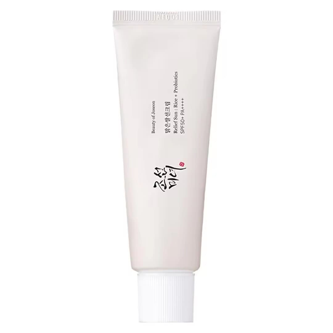 Beauty of Joseon Relief Sun SPF50 50 ml – Protector Solar Arroz + Probióticos, Ligero e Hidratante