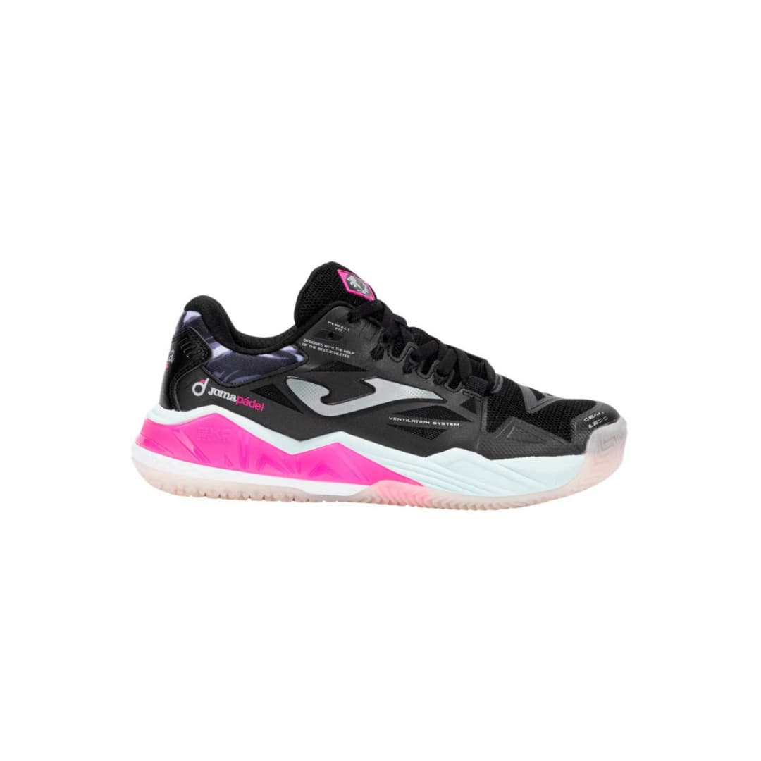 Zapatillas de pádel Joma Spin Lady 2501 Negro Omni